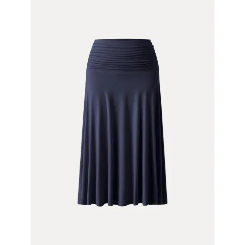 Flowy Side A-line Midi Skirt