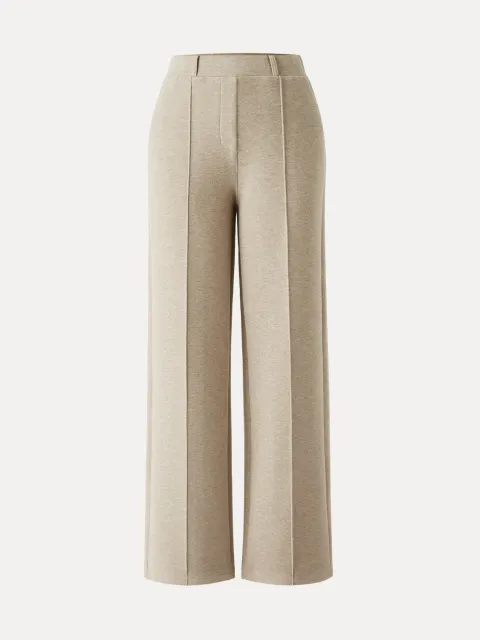 High Waisted Warm Straight Leg Pull On Pant