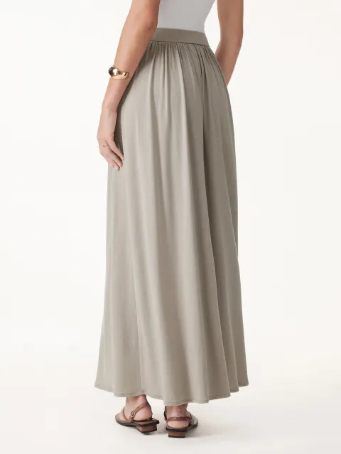 Heathered Taupe 背面 模特图